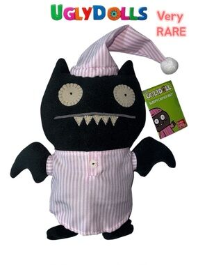 GUND-UGLYDOLL (NWT) Sleepy Cap ICE-BAT, Very Rare